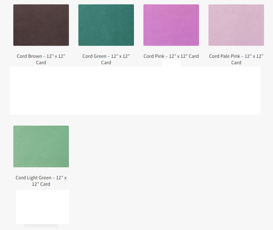 Cardstock - Cord 12x12 (270gsm)