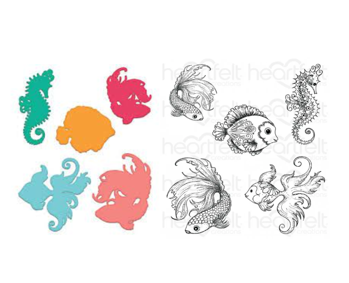 Under the Sea Cling Stamp Set