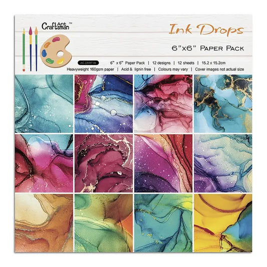 6" mini paper packs different designs