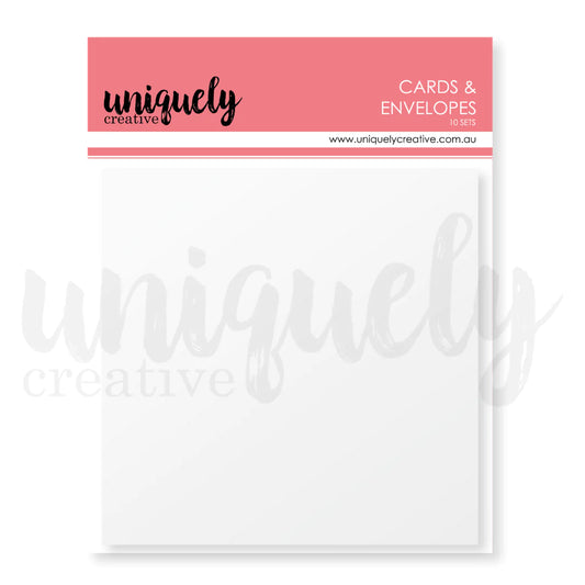 Square card and envelope