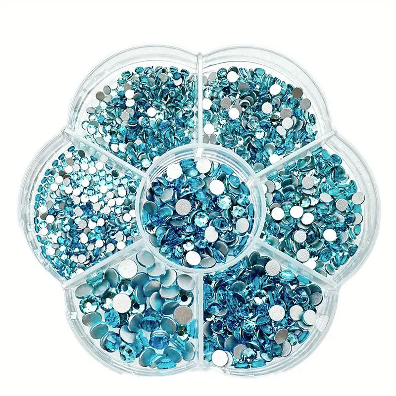 Half Round Pearls and Gemstones