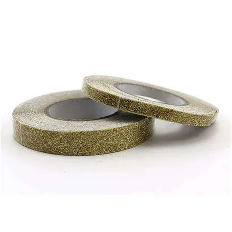 Papercraft Glitter Tape Pk2 Gold