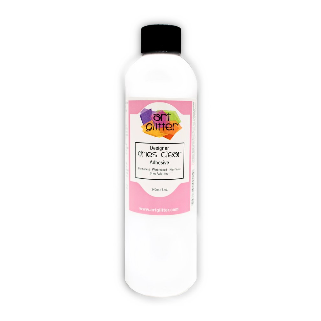 Art Glitter Glue Dries Clear