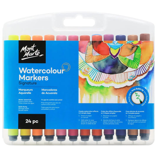Watercolour Markers Signature 24pc