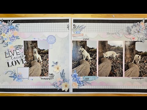 “Live Laugh Love” - Double Page Layout (124)