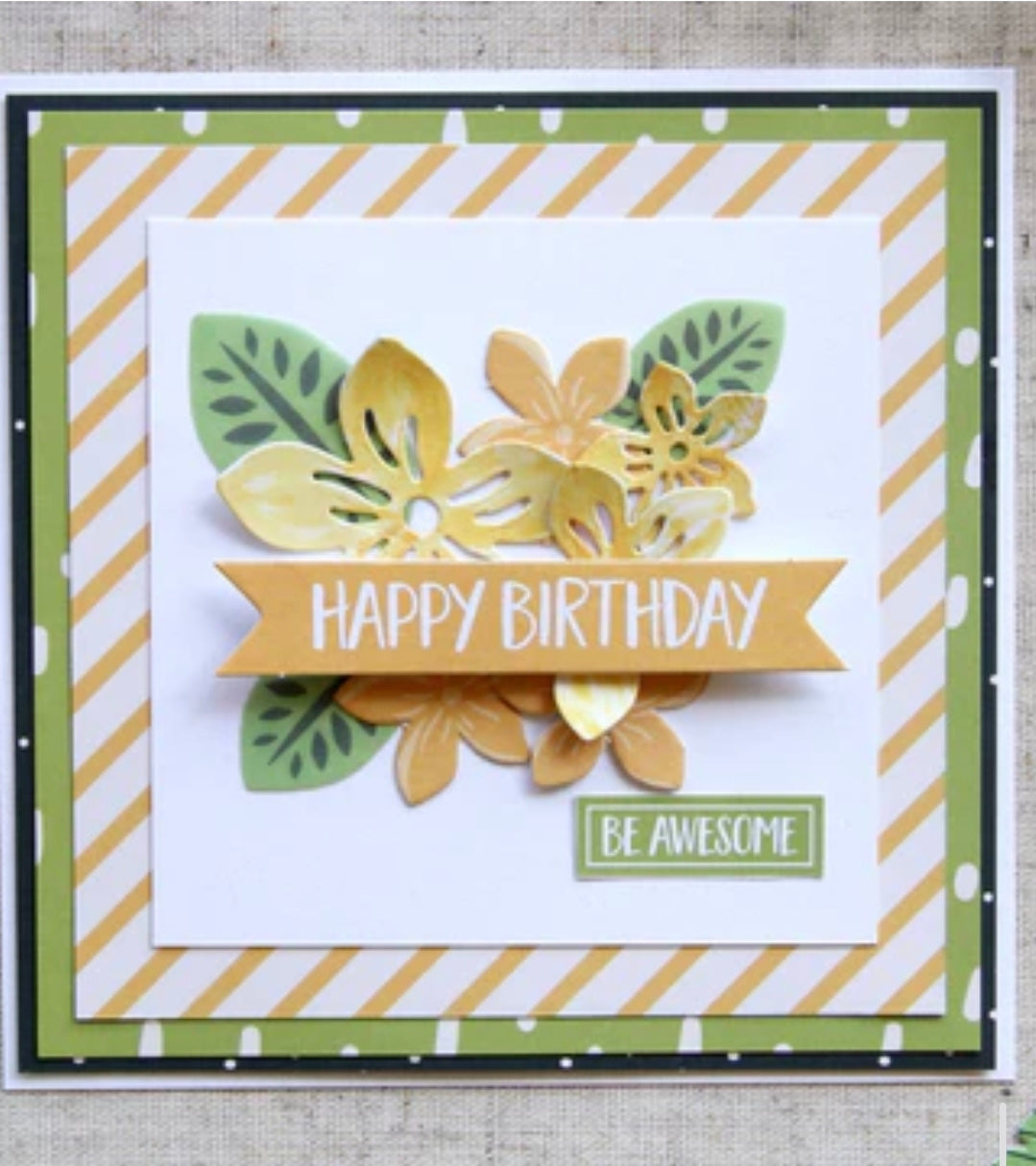 Rainforest Layered Flowers Die