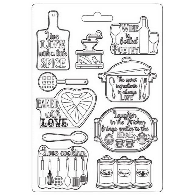 Stamperia - Casa Granada - Accessories - A4 Soft Mould -
