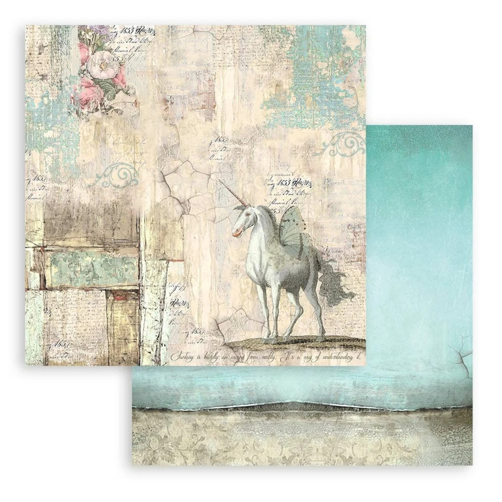 Stamperia Scrapbooking Pad 12" x 12" 10/pkg - Wonderland