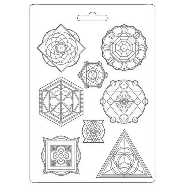 Stamperia - Alchemy - Symbols - A4 Soft Mould -