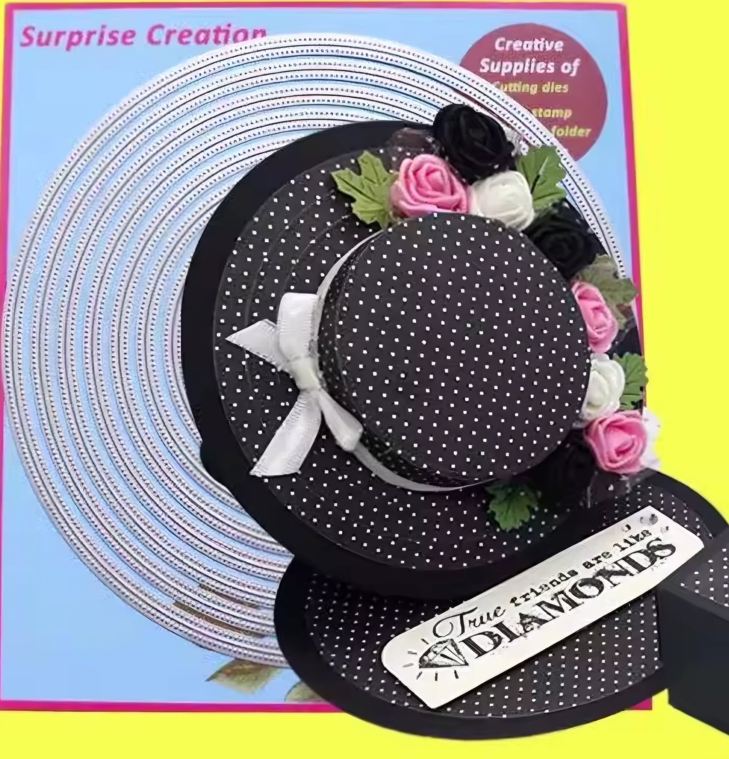 surprise creations nesting dies - dot circle