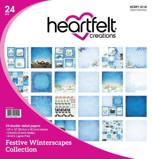 Festive Winterscapes Paper Collection