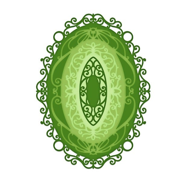 Ornate Ovals Die