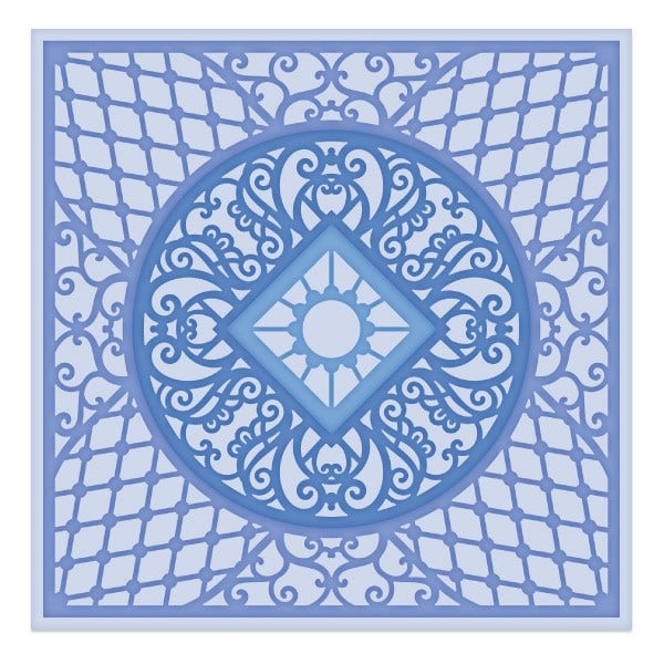 Courtyard Elegance Die