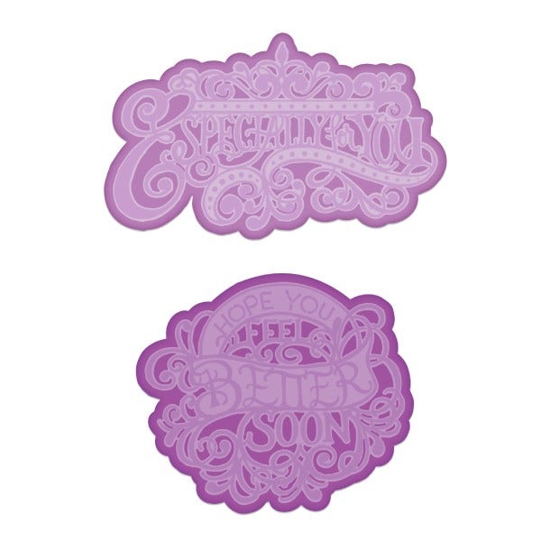 Elegant Especially for You Cling Stamp Set and Die COMBO
