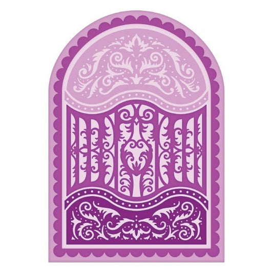 Scalloped Flourish Gateway Die
