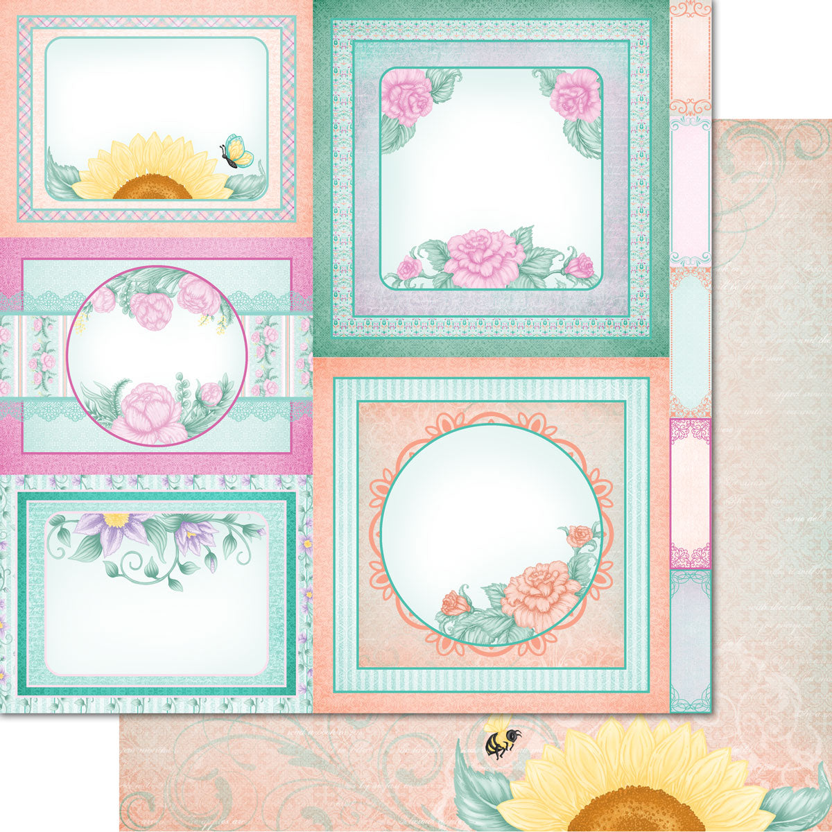 Floral Banners Paper Collection