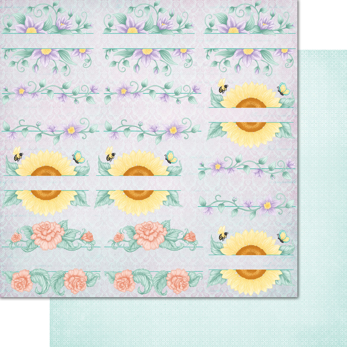 Floral Banners Paper Collection