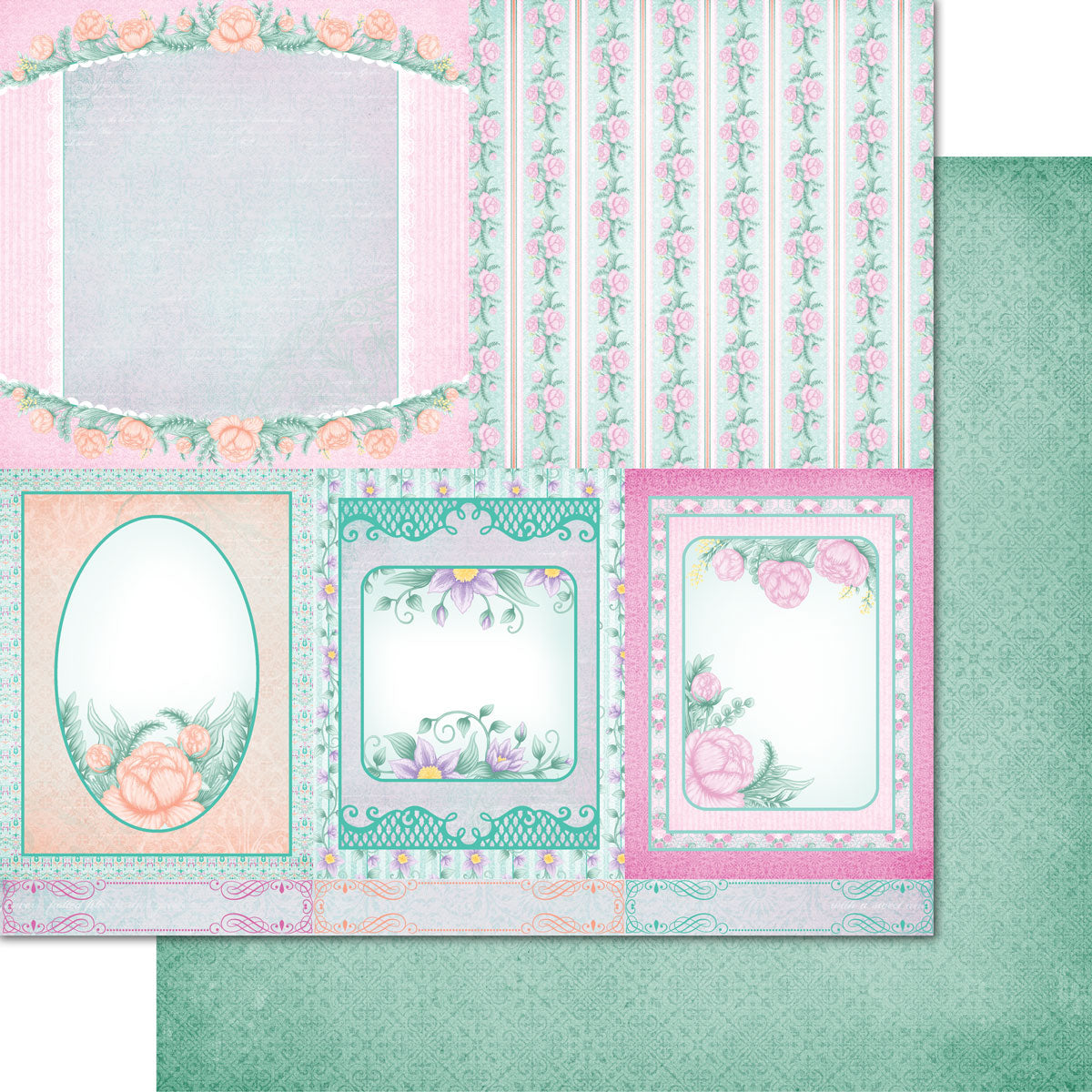 Floral Banners Paper Collection