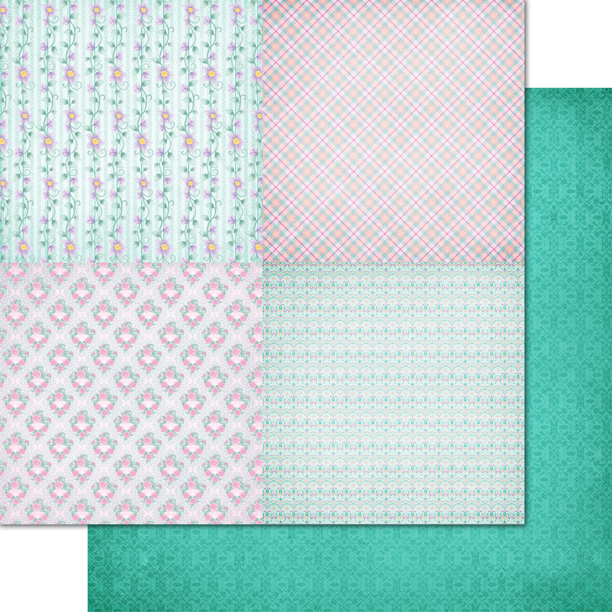 Floral Banners Paper Collection