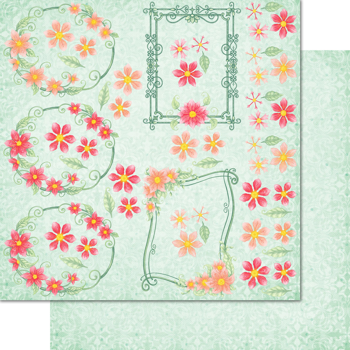 Floral Frames Paper Collection