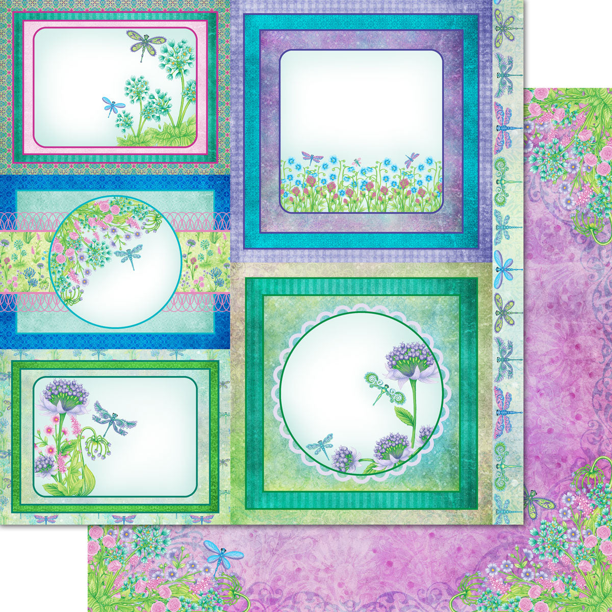 Decorative Dragonfly Paper Collection