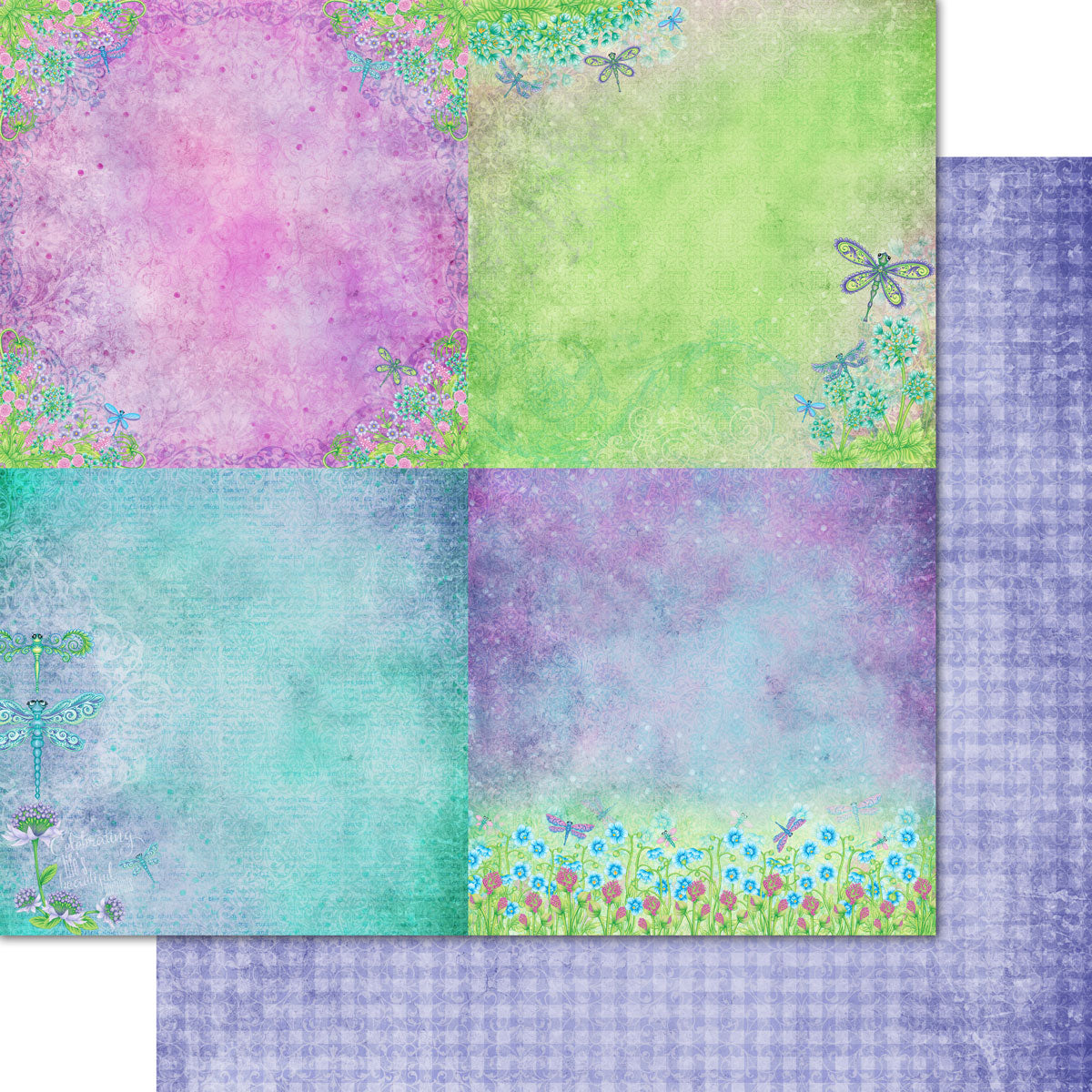 Decorative Dragonfly Paper Collection
