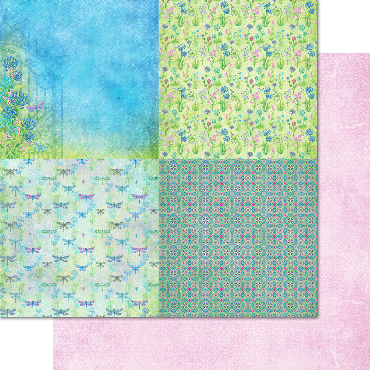 Decorative Dragonfly Paper Collection