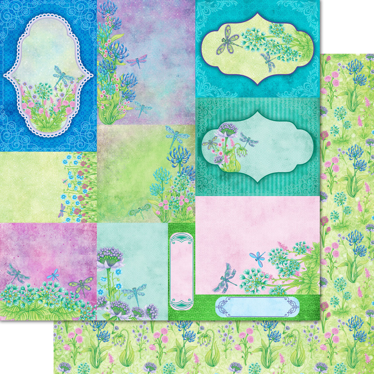 Decorative Dragonfly Paper Collection