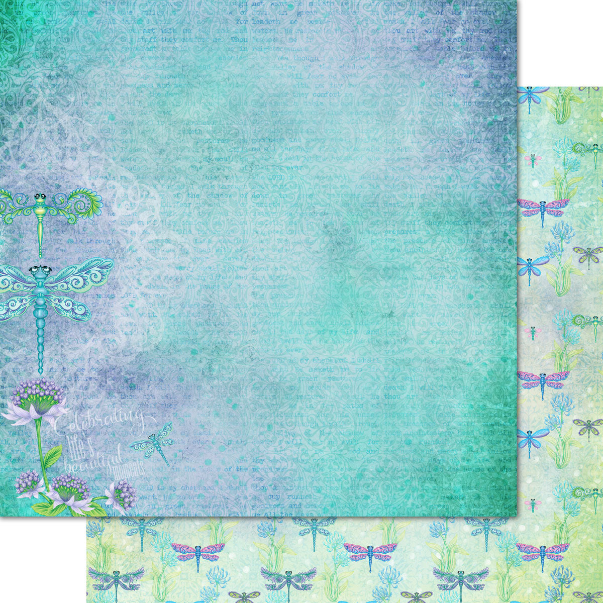 Decorative Dragonfly Paper Collection