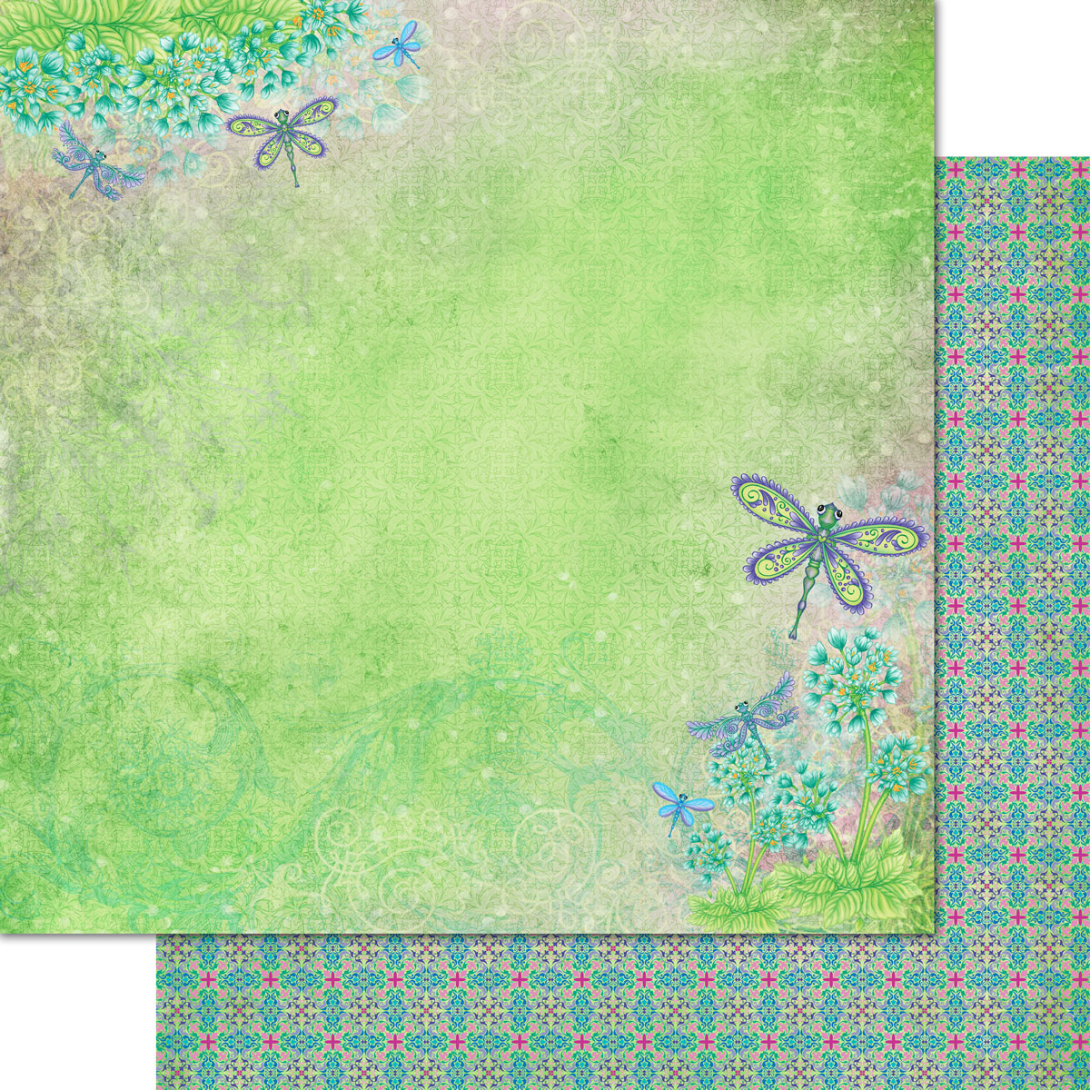 Decorative Dragonfly Paper Collection