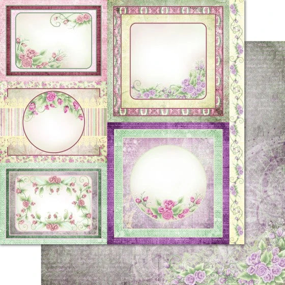 Elegant Rose Frames Paper Collection