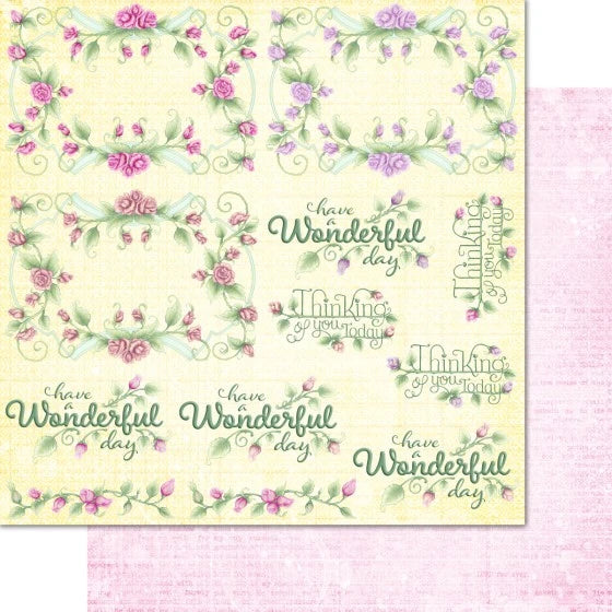 Elegant Rose Frames Paper Collection