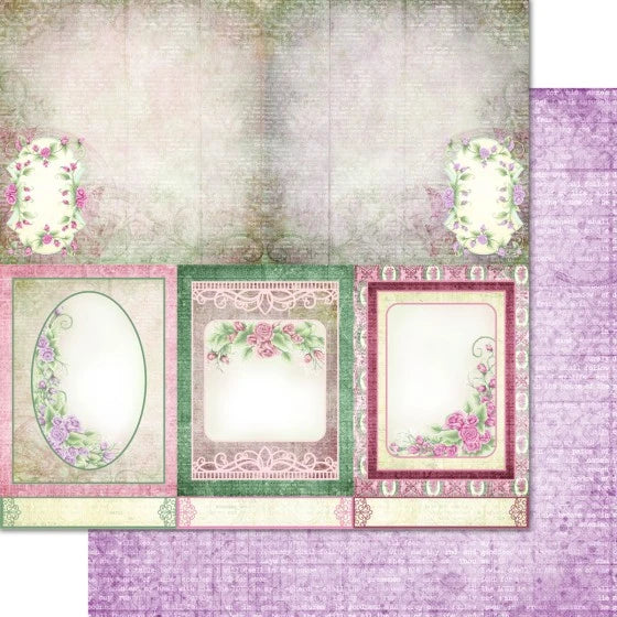 Elegant Rose Frames Paper Collection