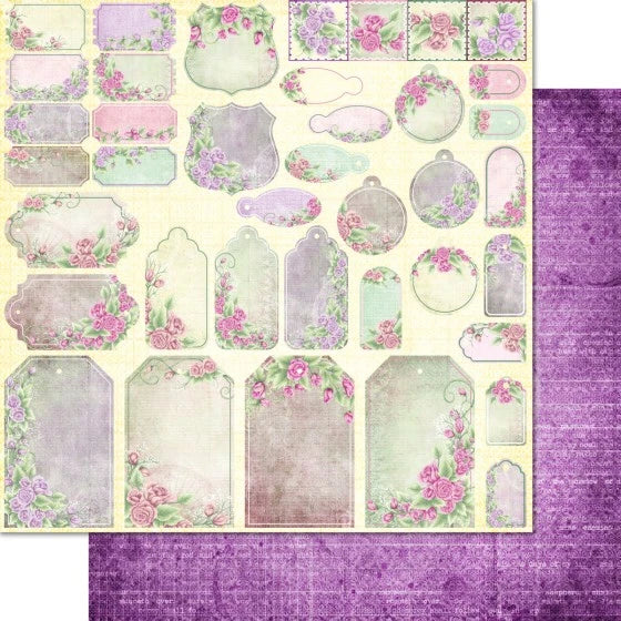 Elegant Rose Frames Paper Collection