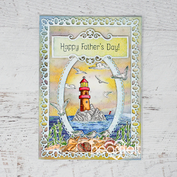 A Day at Sea Cling Stamp Set
