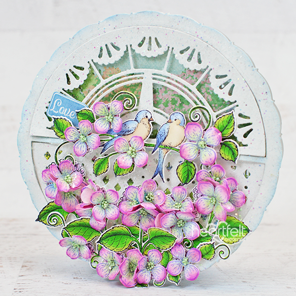 Rounded Scallop Window Die