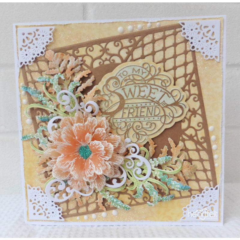 Fancy Special Day Cling Stamp Set And Die COMBO