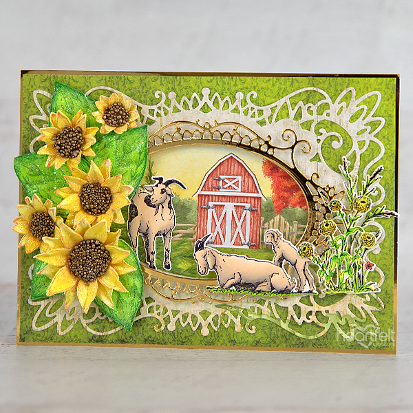 Happy Meadows Cling Stamp Set