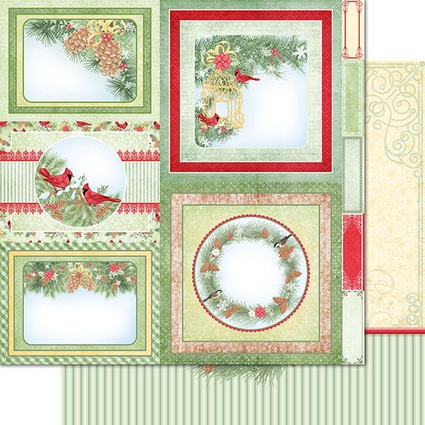 Snowy Pines Paper Collection