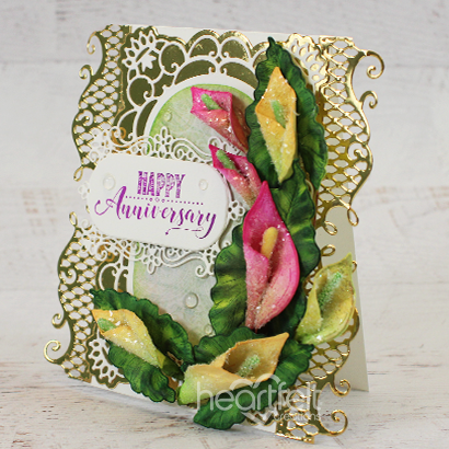 Calla Lily Cling Stamp Set