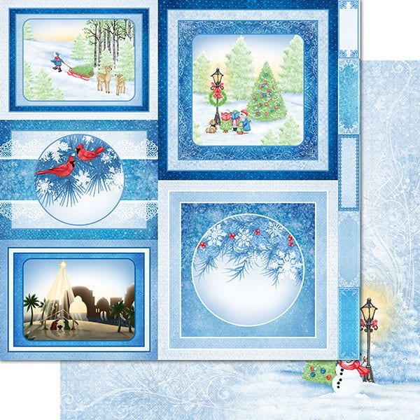 Festive Winterscapes Paper Collection