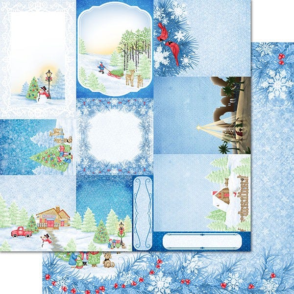 Festive Winterscapes Paper Collection