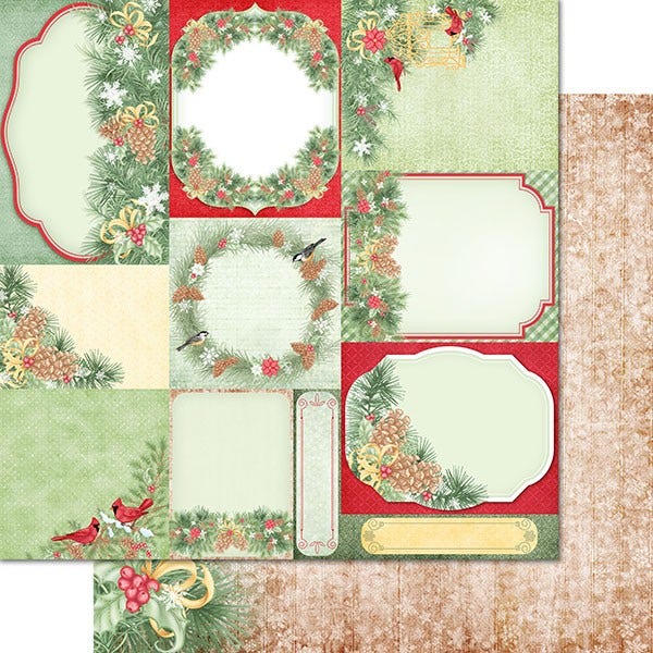 Snowy Pines Paper Collection
