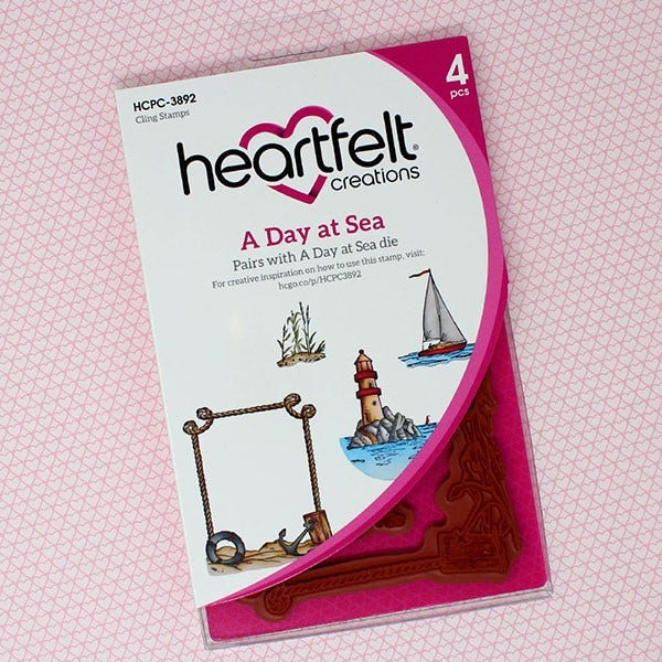 A Day at Sea Cling Stamp Set