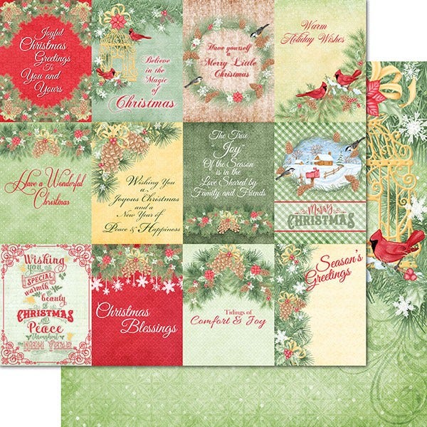 Snowy Pines Paper Collection