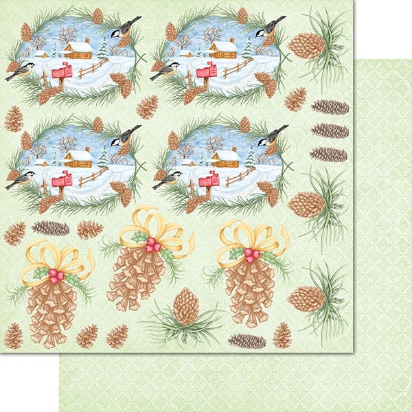 Snowy Pines Paper Collection