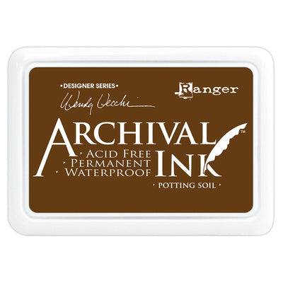 Archival Ink Pad - Potting Soil (Wendy Vecchi)