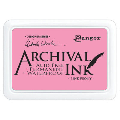 Archival Ink Pad - Pink Peony (Wendy Vecchi)