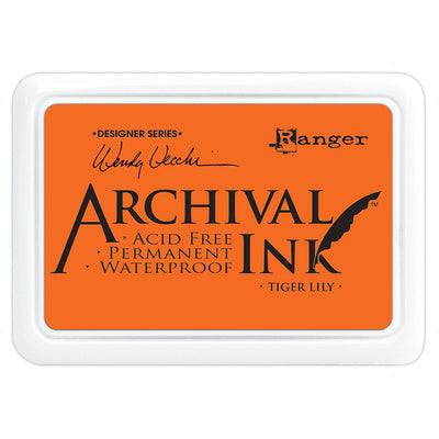 Archival Ink Pad - Tiger Lily (Wendy Vecchi)