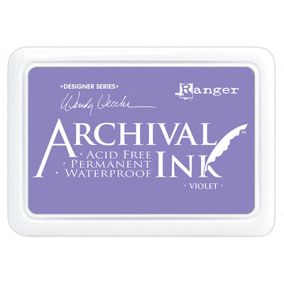 Archival Ink Pad - Violet (Wendy Vecchi)